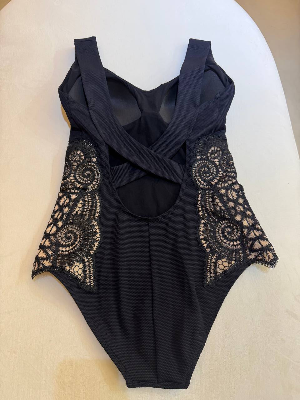 Toccata Adelina Black One Piece Swimsuit