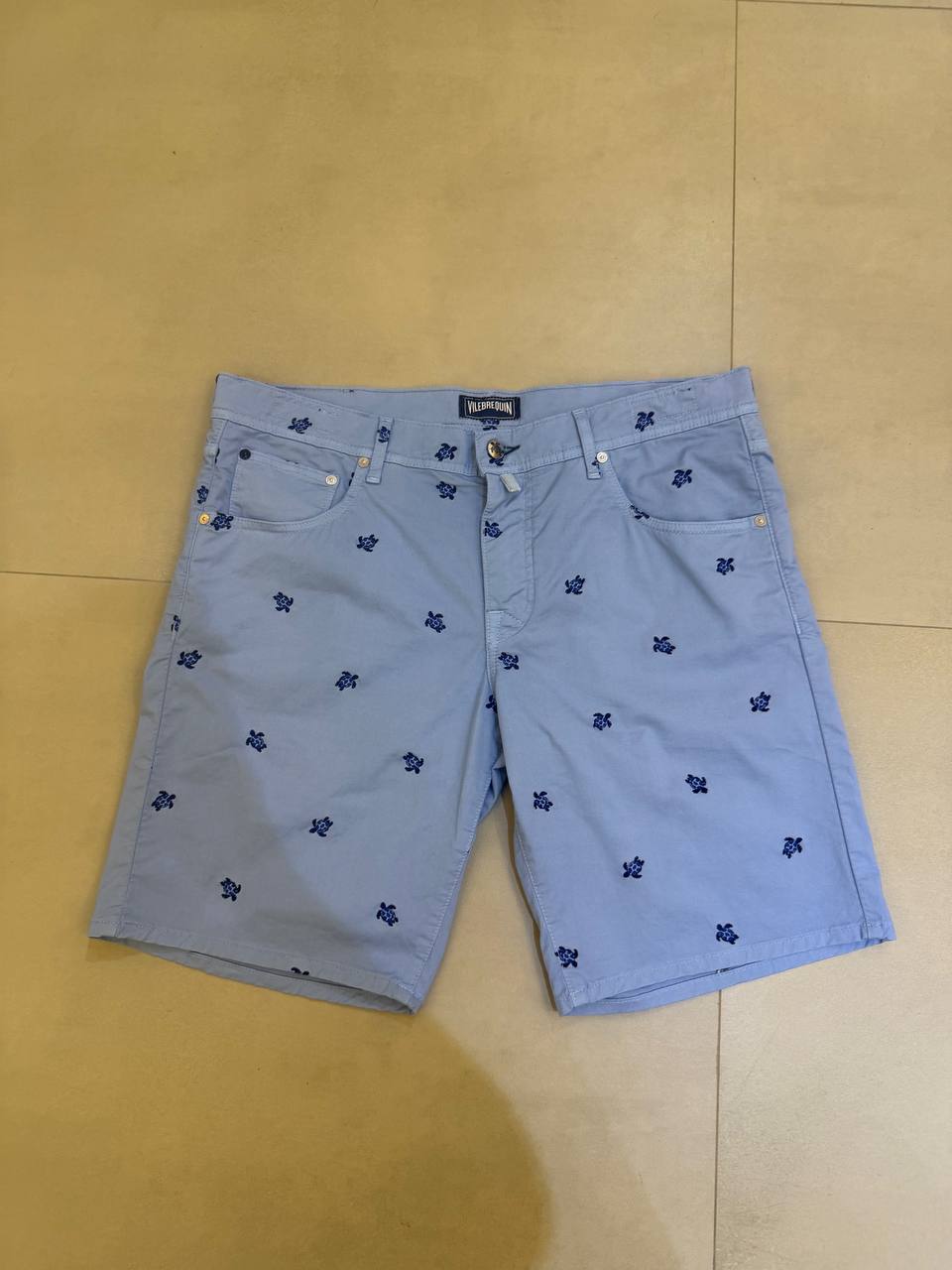 Vilebrequin Blue Turtle Men Shorts