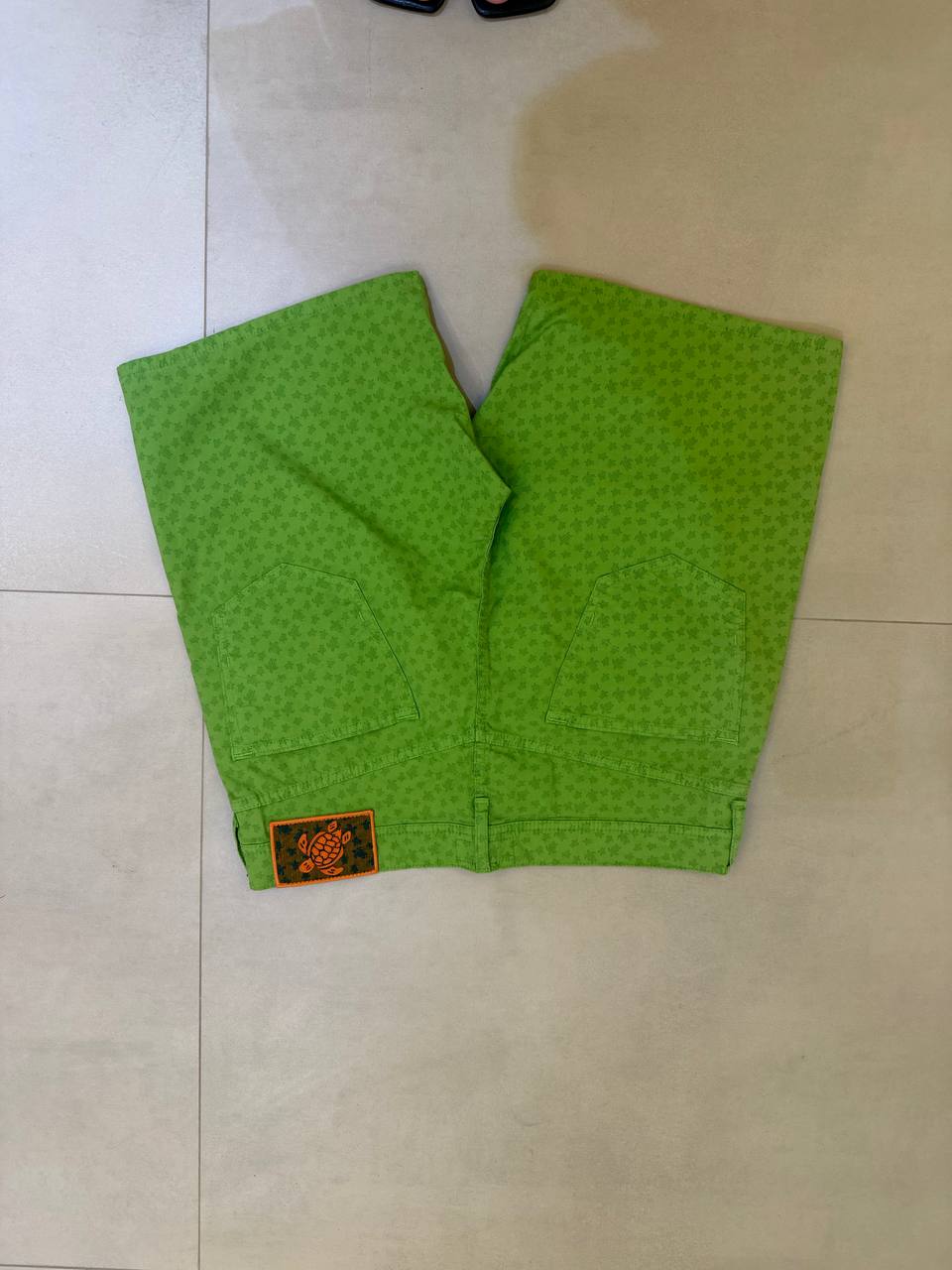 Vilebrequin Green Turtle Men's Shorts