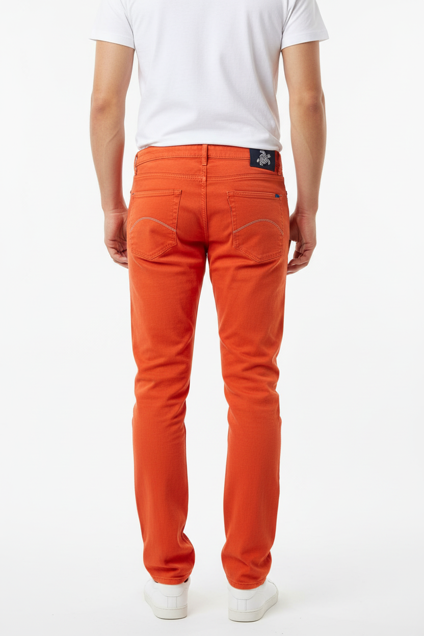 Vilebrequin Men's Trousers Orange