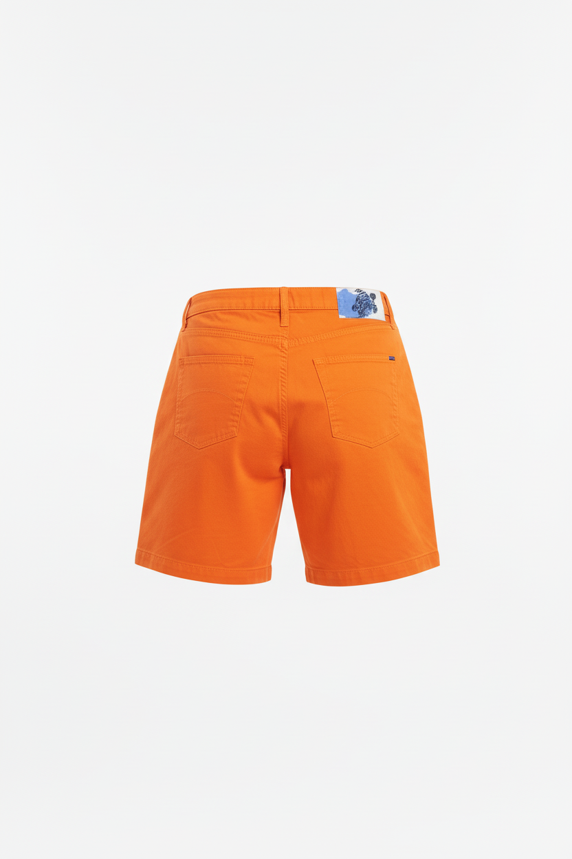 Vilebrequin Orange Bermuda Shorts