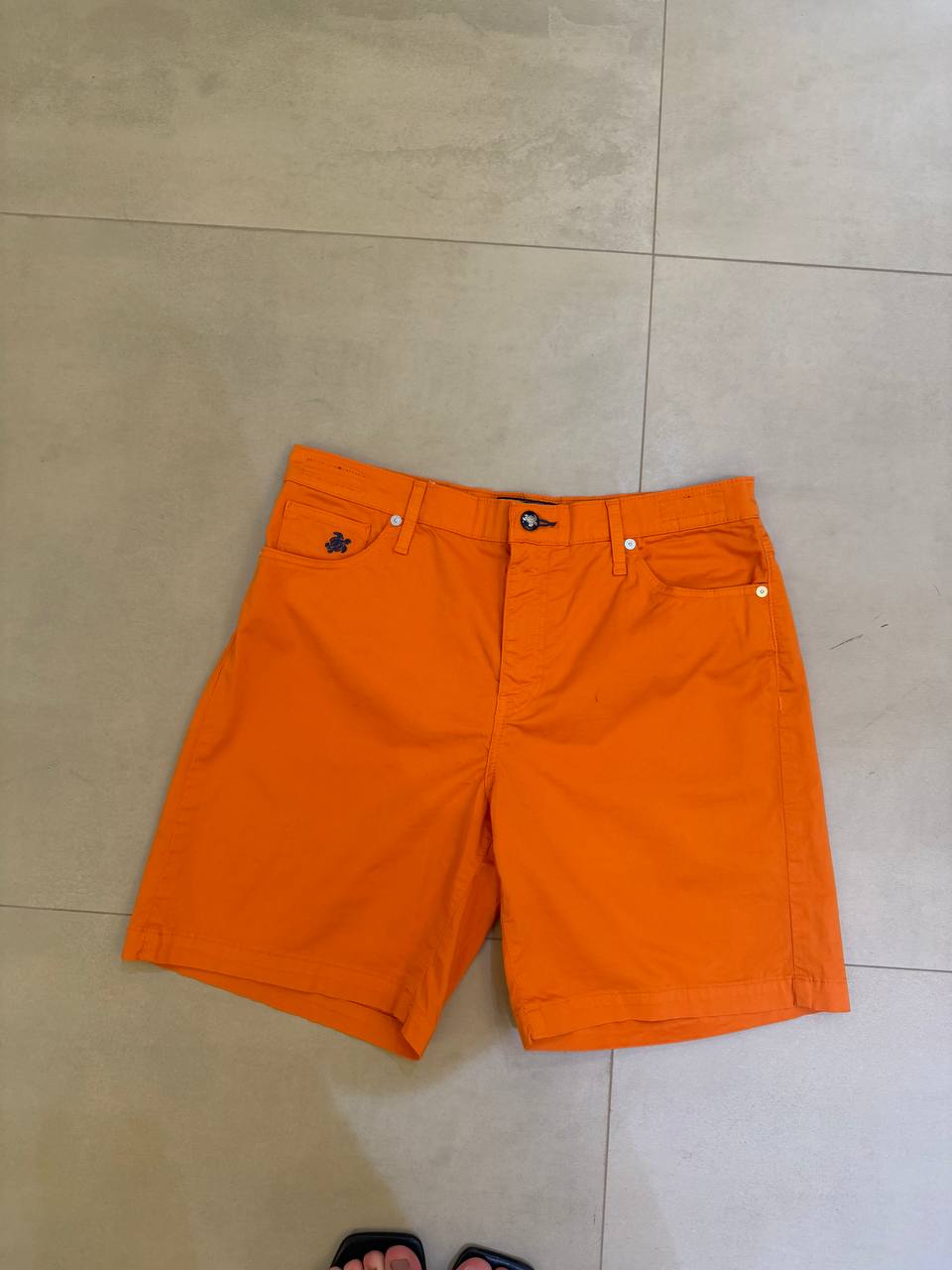 Vilebrequin Orange Bermuda Shorts