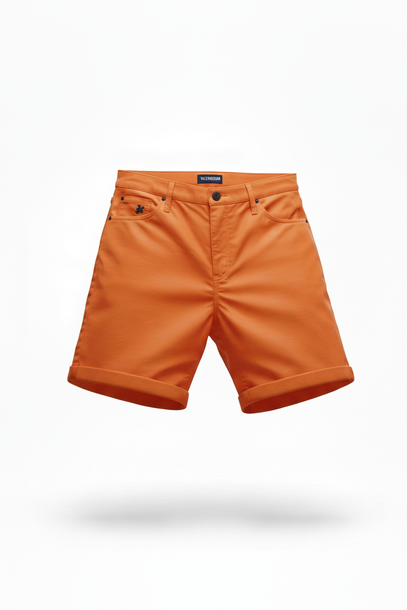 Vilebrequin Orange Bermuda Shorts