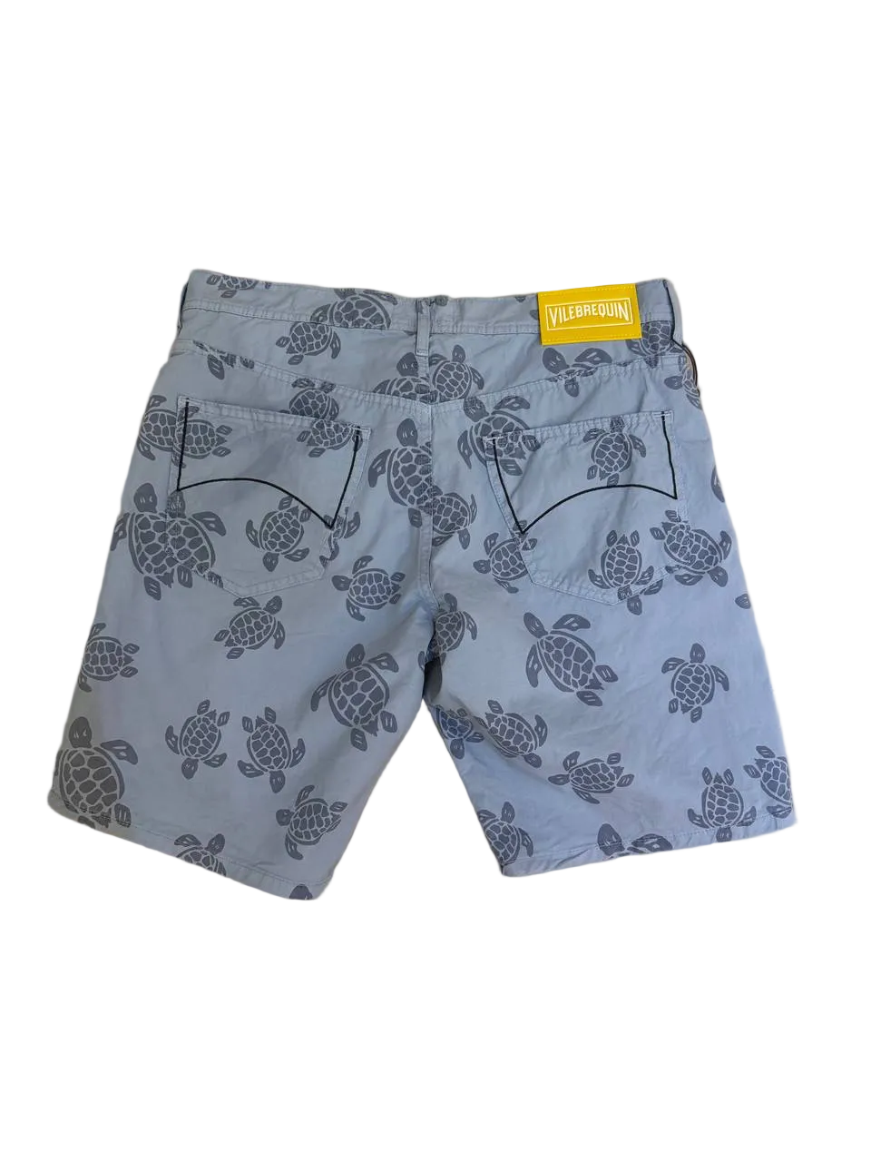 Vilebrequin Shorts Blu Marino Turtles
