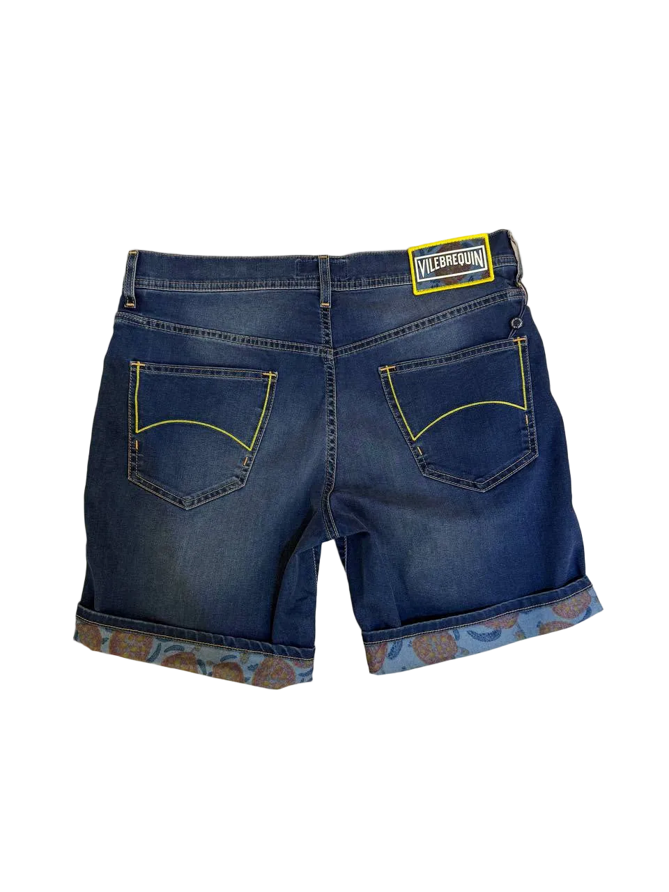 Vilebrequin Shorts yellow stitching