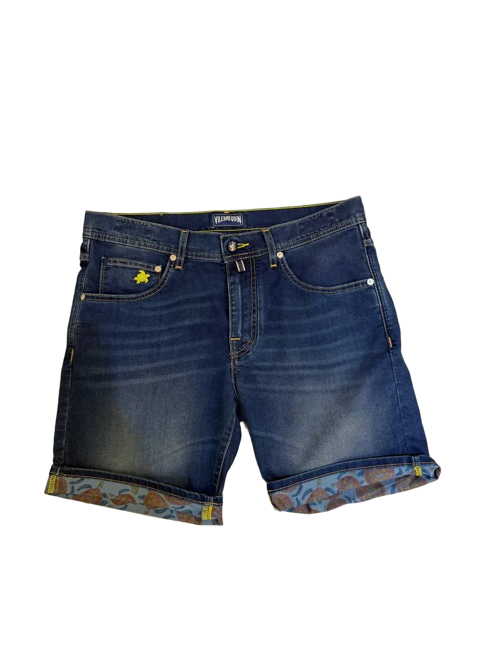 Vilebrequin Shorts yellow stitching