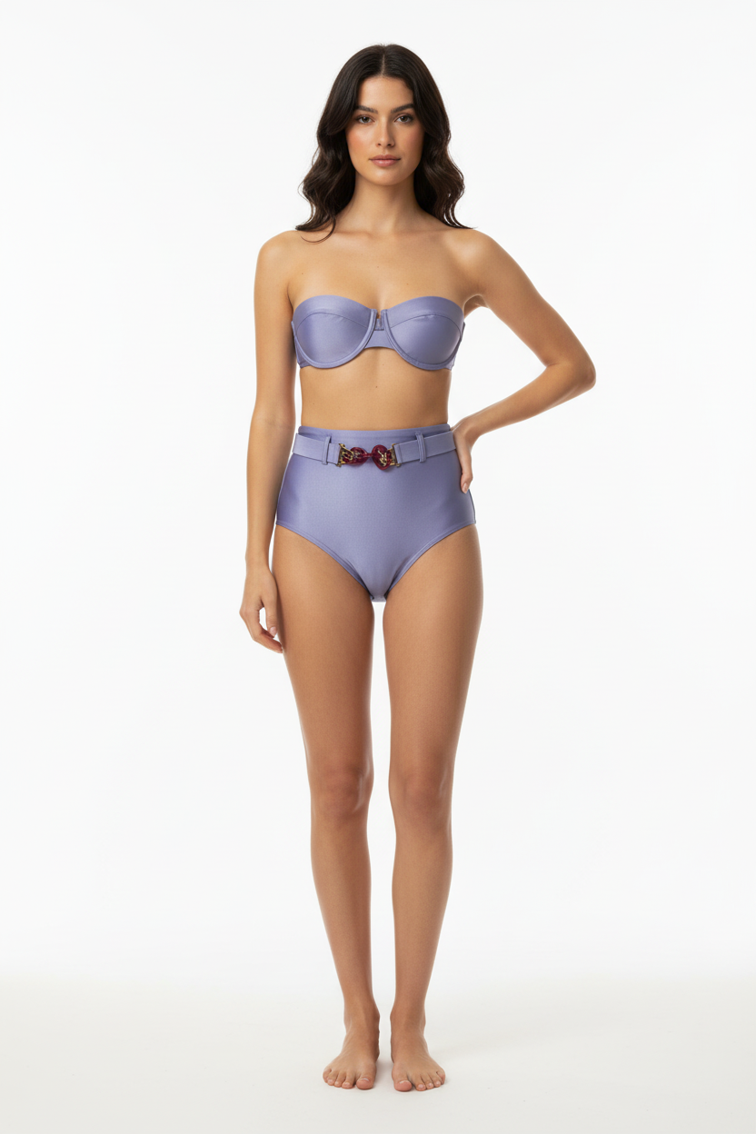 Zimmermann Buckle Two Piece Swimsuit